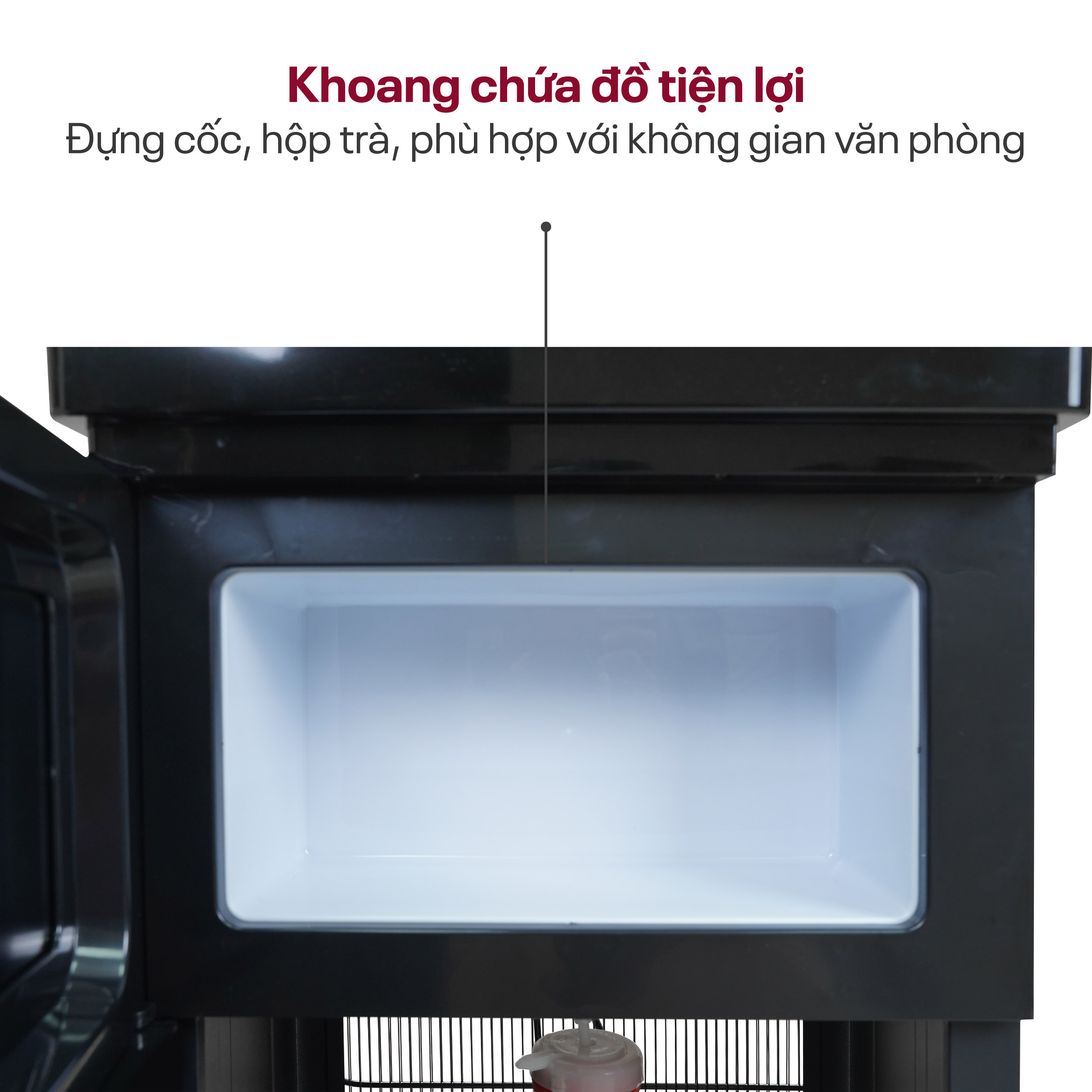 Cây nước nóng lạnh kết hợp bàn pha trà, cafe Fujihome TBA2