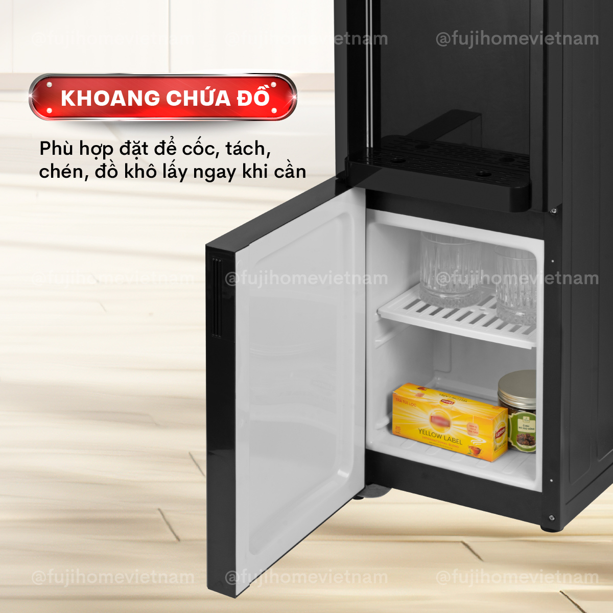 Cây nước nóng lạnh Fujihome WD675C