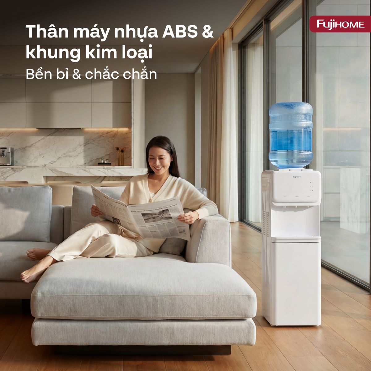 Cây nước nóng lạnh Fujihome WD91E