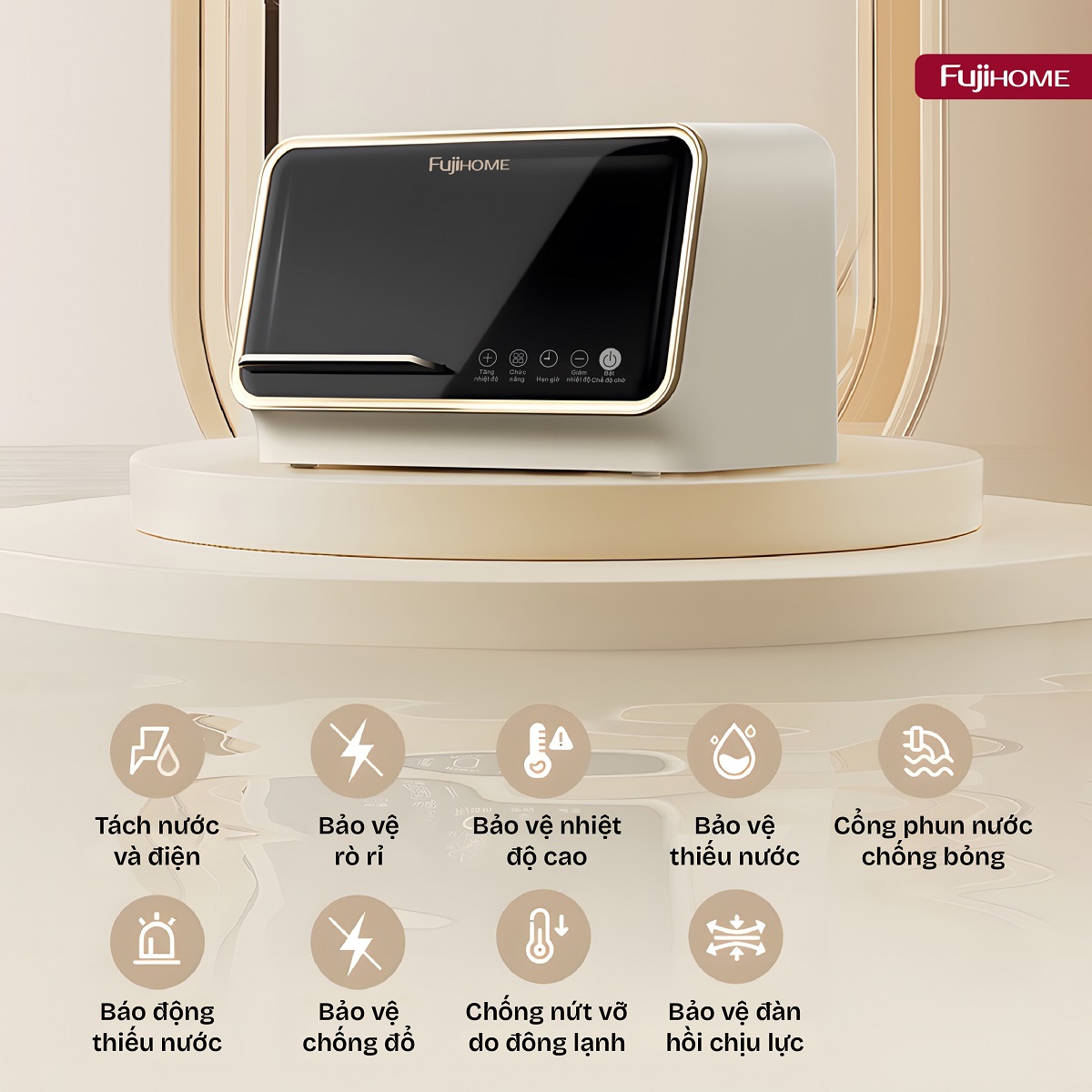 Chăn Điện Sưởi ấm bằng nước nóng Fujihome HB1820PRO