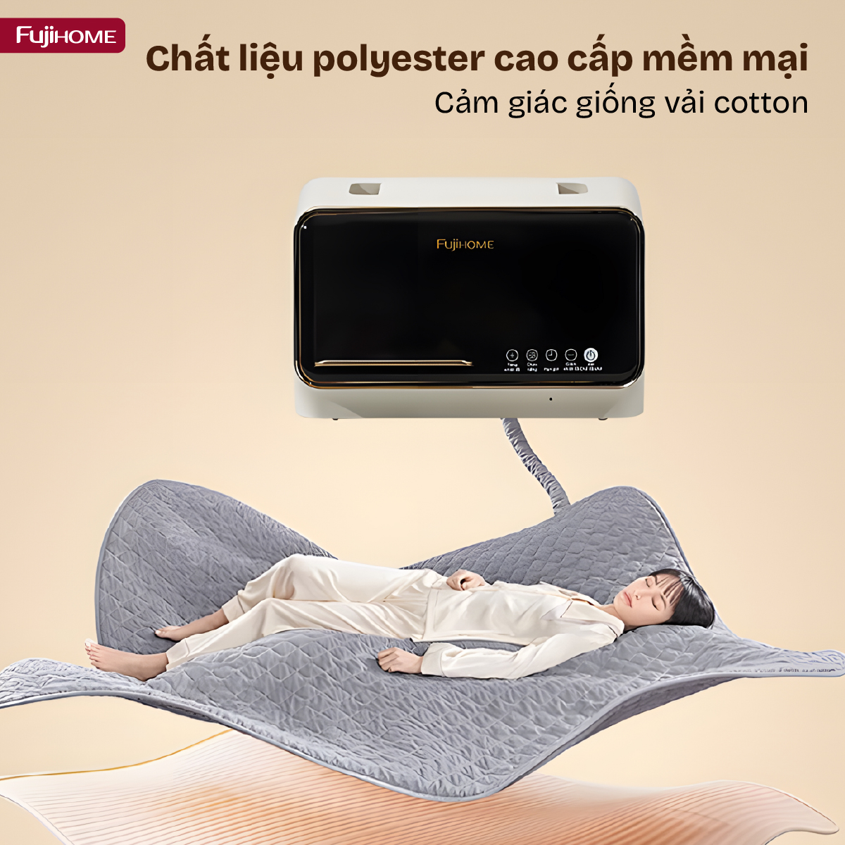 Chăn Điện Sưởi ấm bằng nước nóng Fujihome HB1820PRO