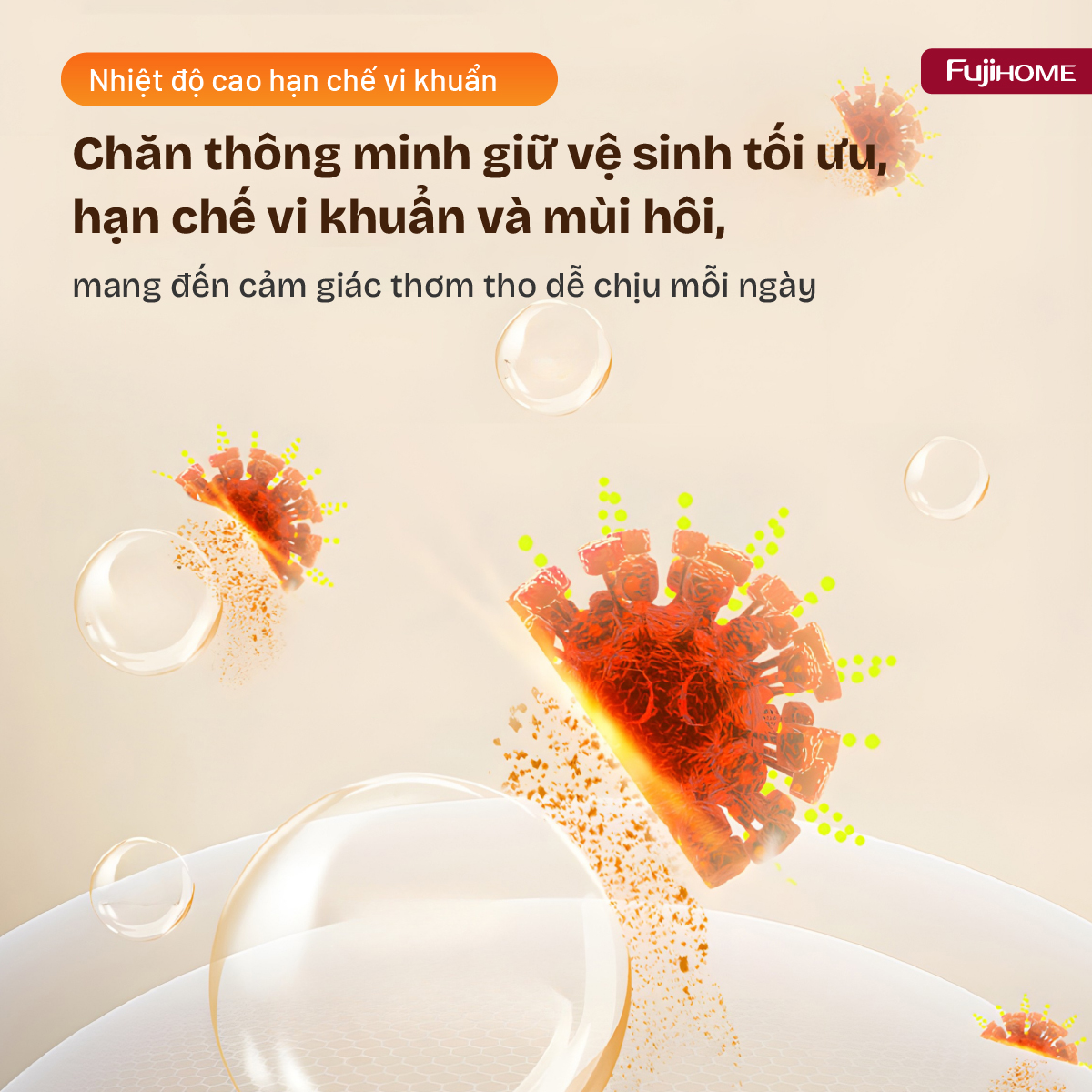 Chăn Điện Sưởi ấm bằng nước nóng Fujihome HB1820PRO