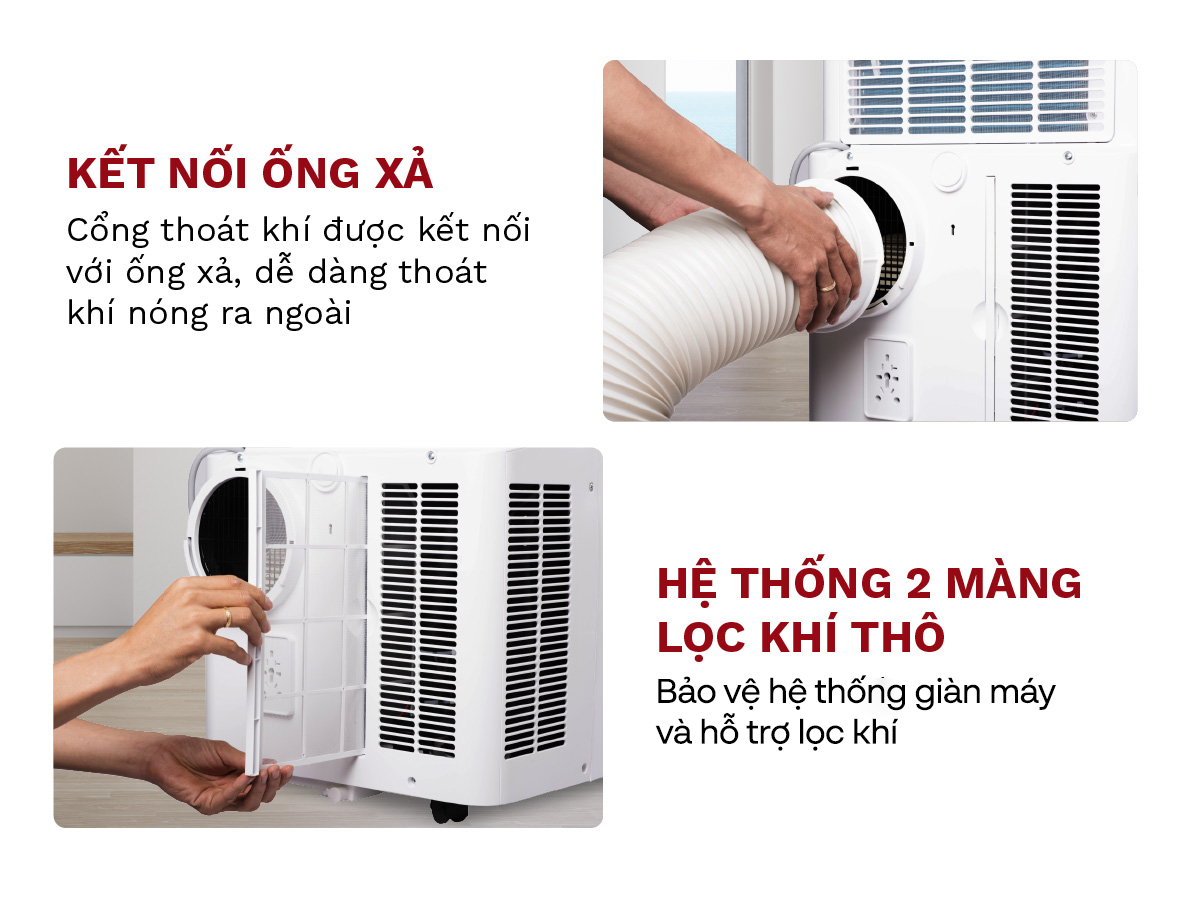 Máy điều hòa di động thông minh Fujihome PAC12