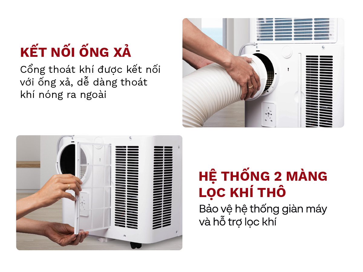 Máy điều hòa di động thông minh Fujihome PAC14