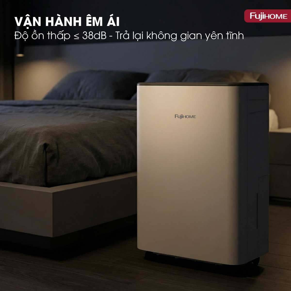 Máy hút ẩm dân dụng Fujihome Eco-Lite DH06LITE