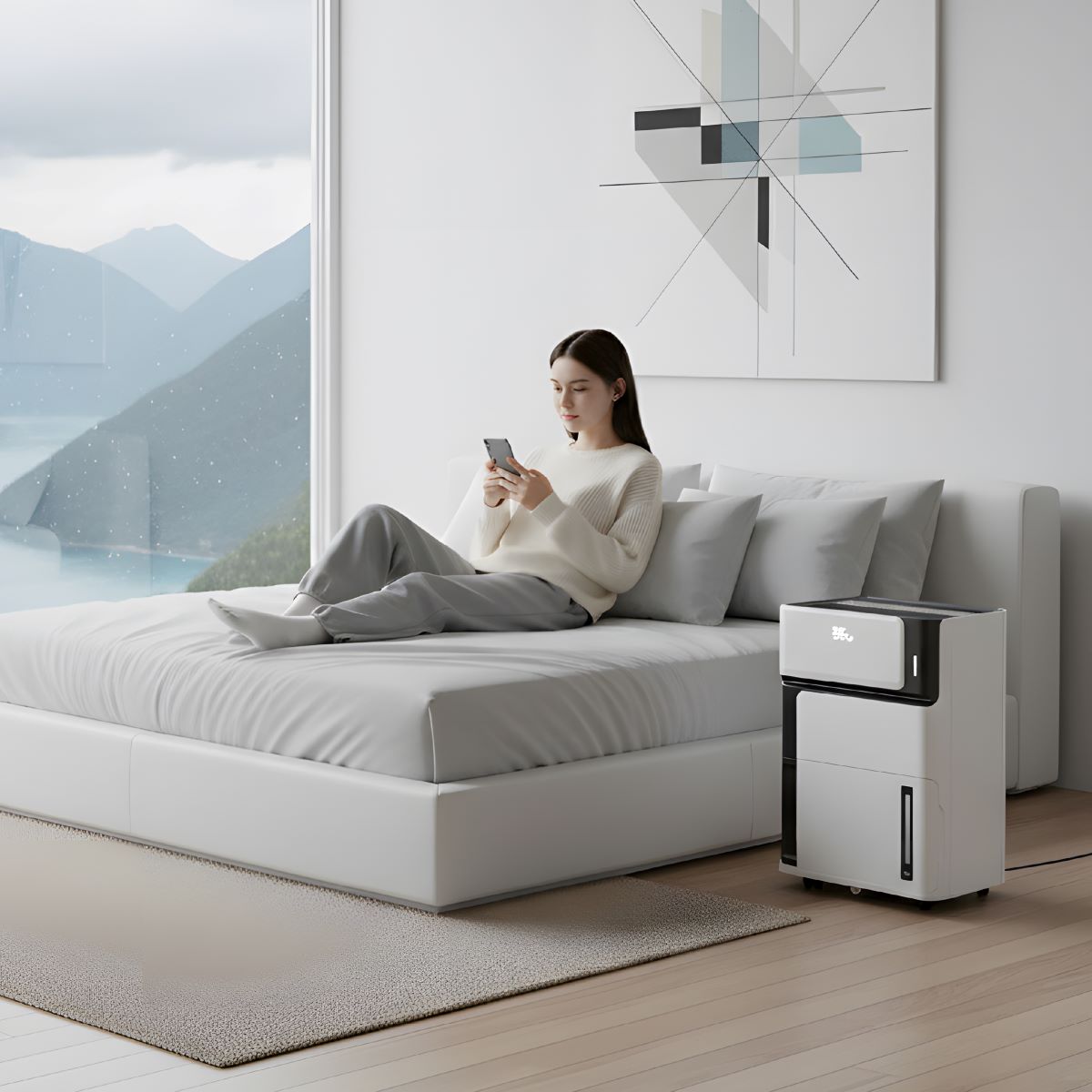 Máy hút ẩm dân dụng Fujihome DH07