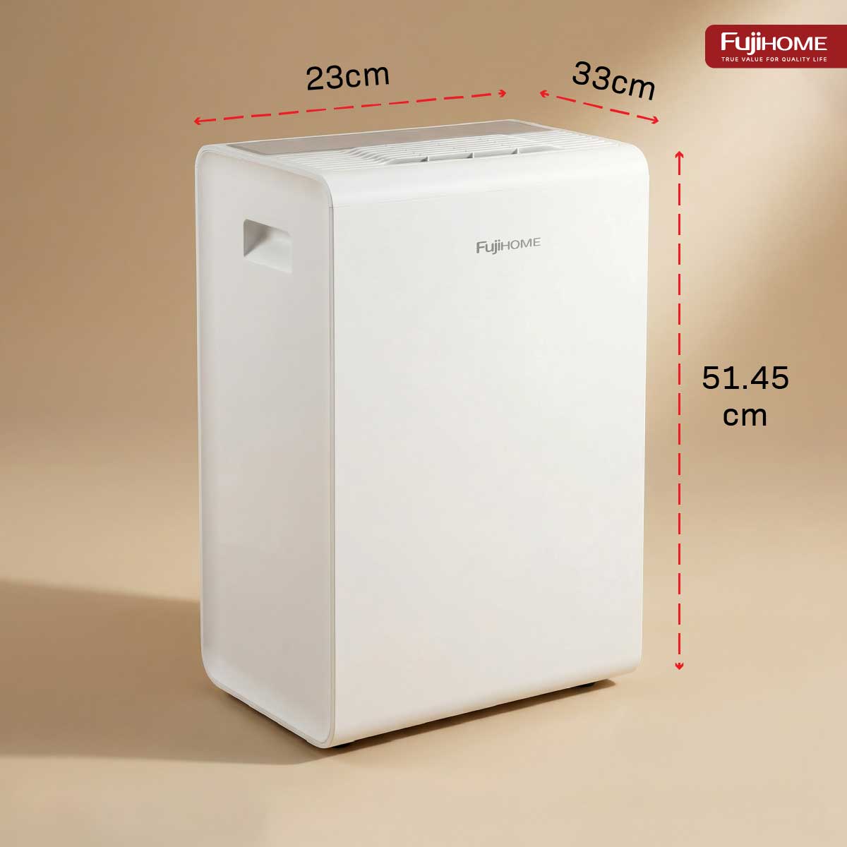 Máy hút ẩm dân dụng Fujihome DH14W-HEPA