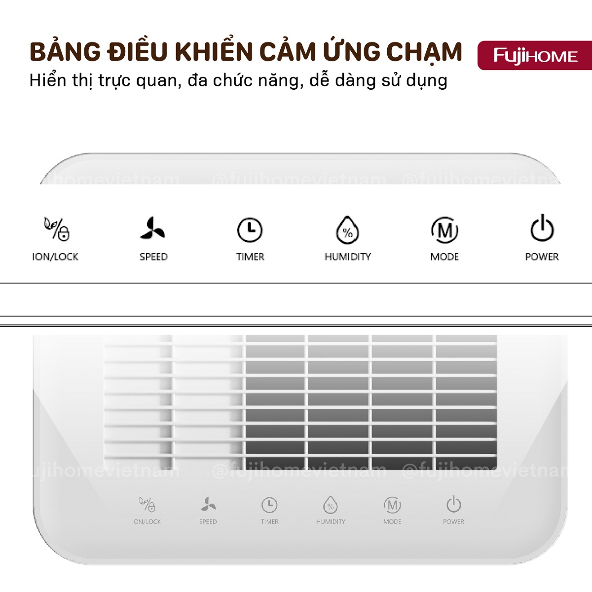 Máy hút ẩm dân dụng Fujihome DH16NW 