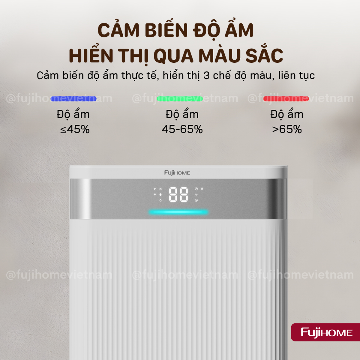 MÁy hút ẩm Fujihome DH20NW