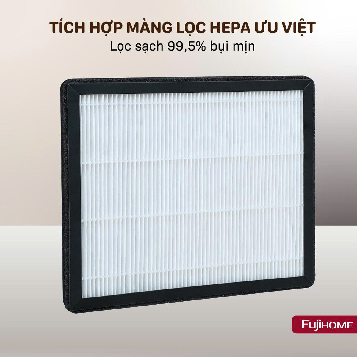 Máy hút ẩm dân dụng Fujihome DH20NW (phiên bản nâng cấp có HEPA)