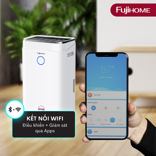 Máy hút ẩm Fujihome DH20W