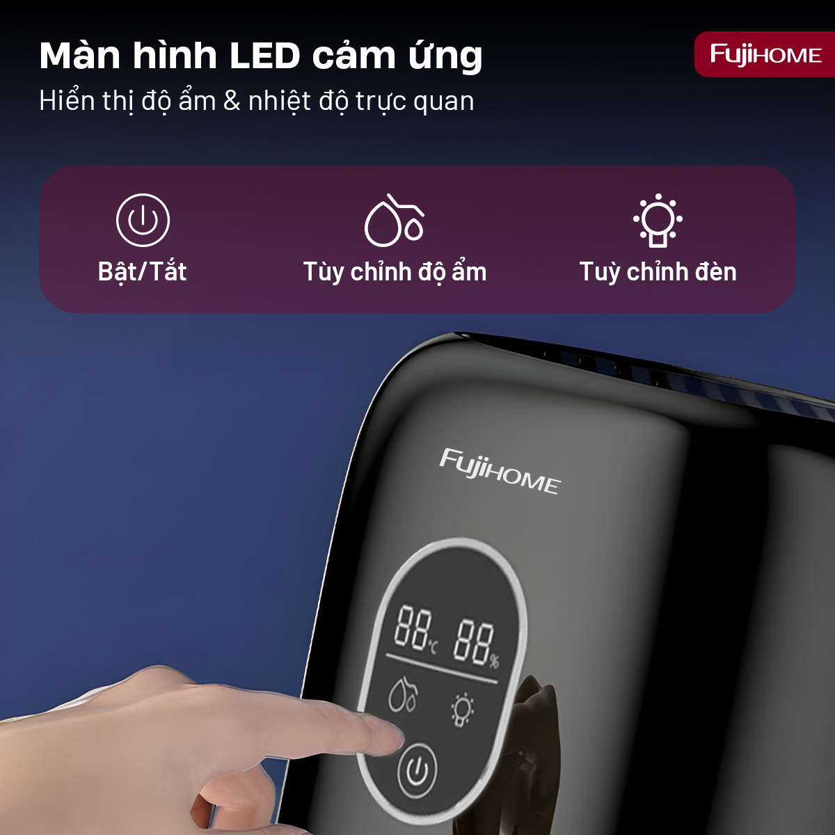 Máy hút ẩm bán dẫn mini Fujihome DHP035-MINI