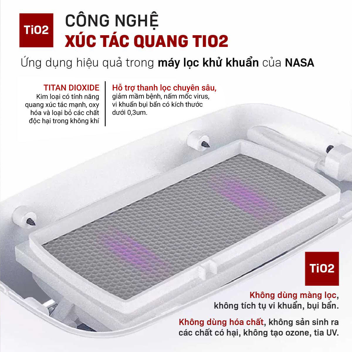 Máy hút ẩm bán dẫn tích hợp lọc không khí Fujihome DHP05-MINI