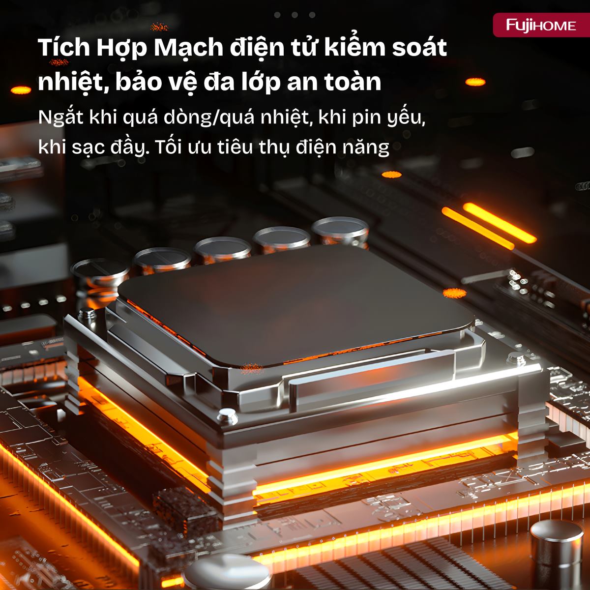 Máy hút bụi cầm tay không dây Fujihome VC01