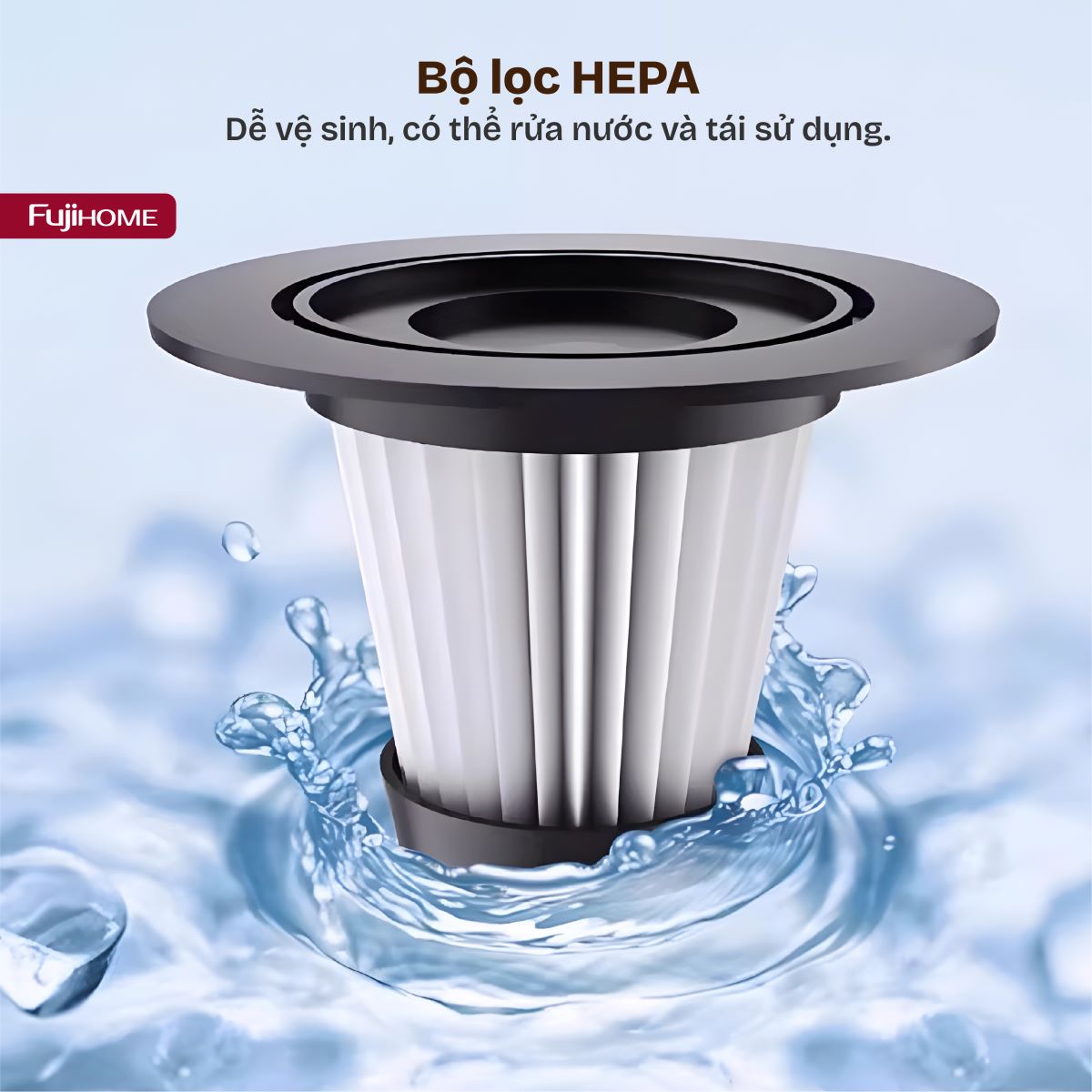Máy hút bụi cầm tay Fujihome VC06