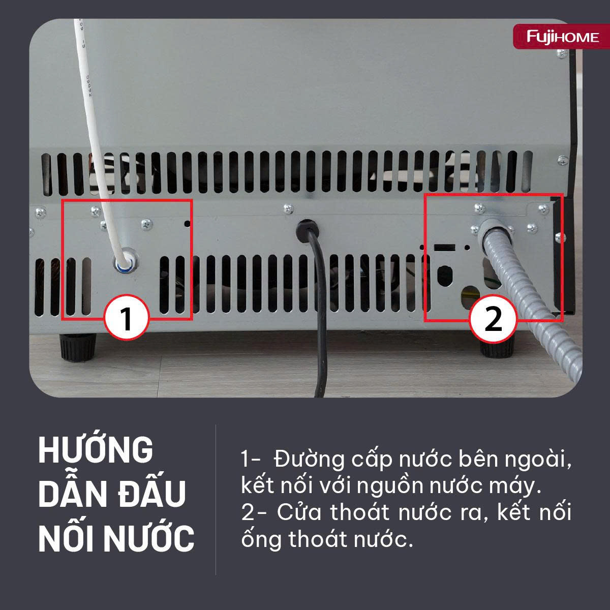 Máy làm đá thương mại Fujihome IM30 - Chuẩn mực mới về đá viên sạch và công suất vượt trội