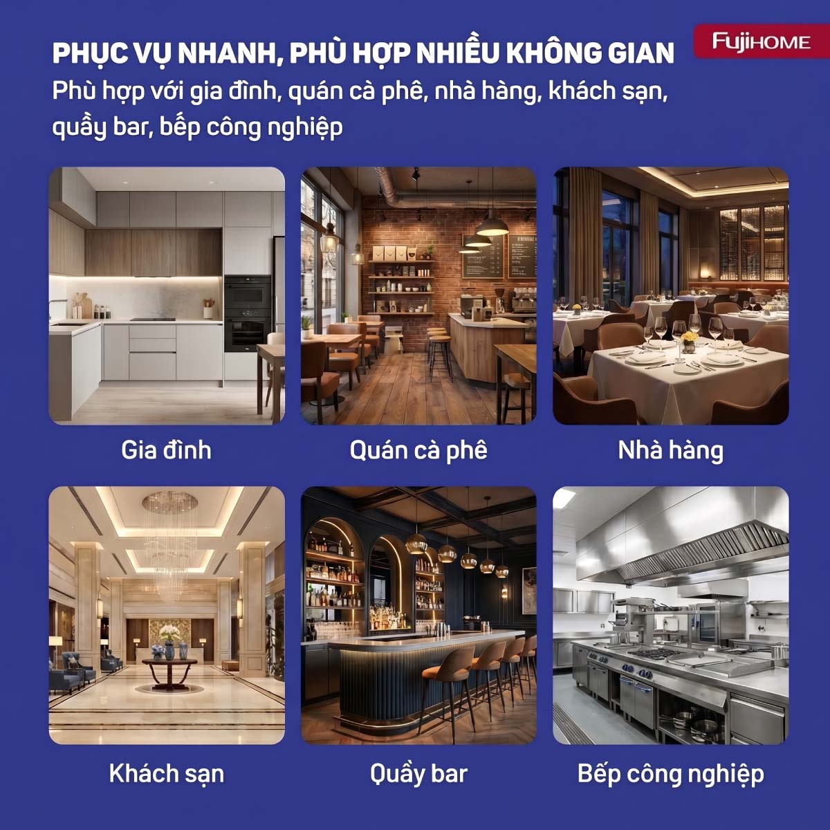 Máy làm đá thương mại tích hợp lọc nước UF Fujihome IM120 chuẩn sạch cho kinh doanh hiện đại