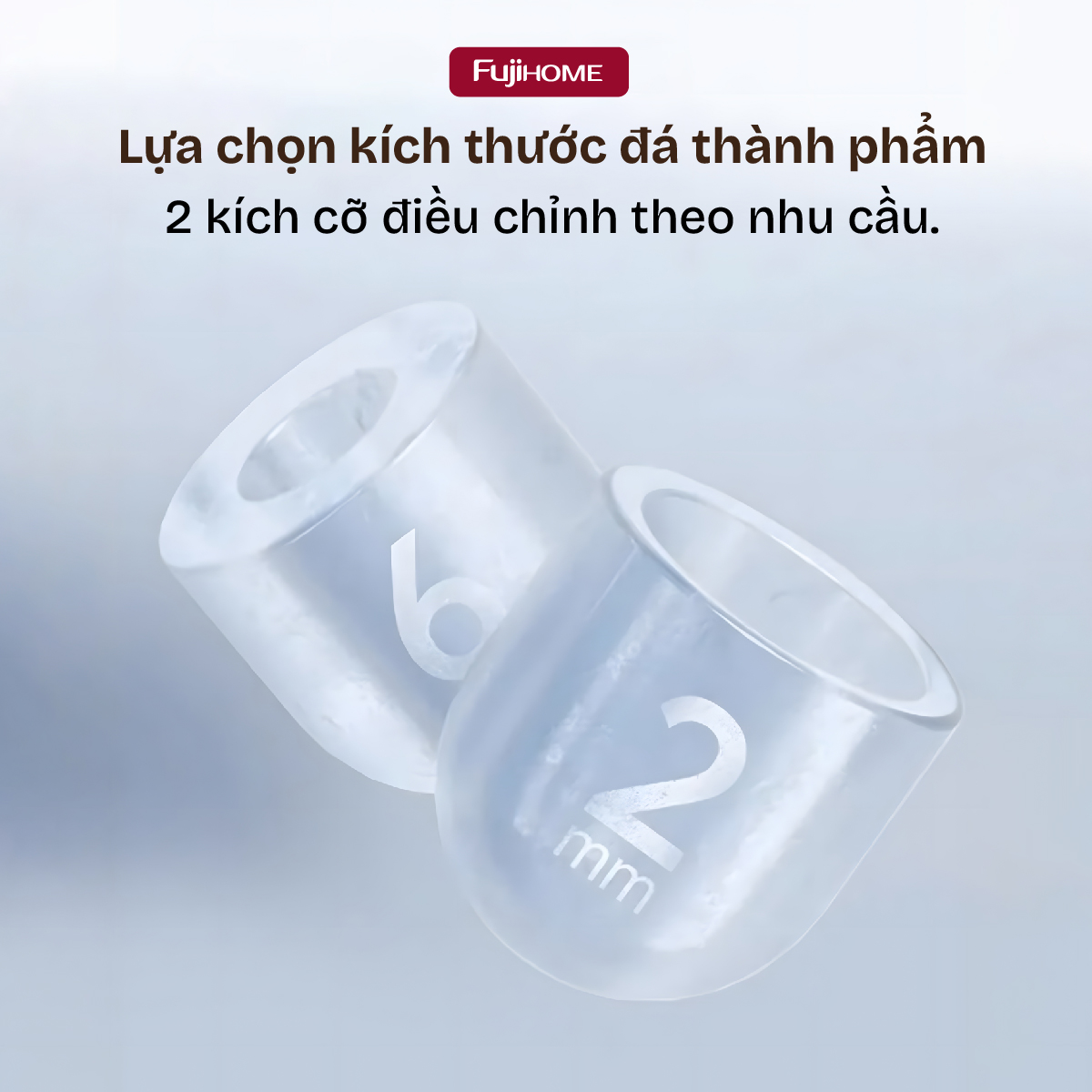 Máy làm đá viên mini Fujihome IM1218
