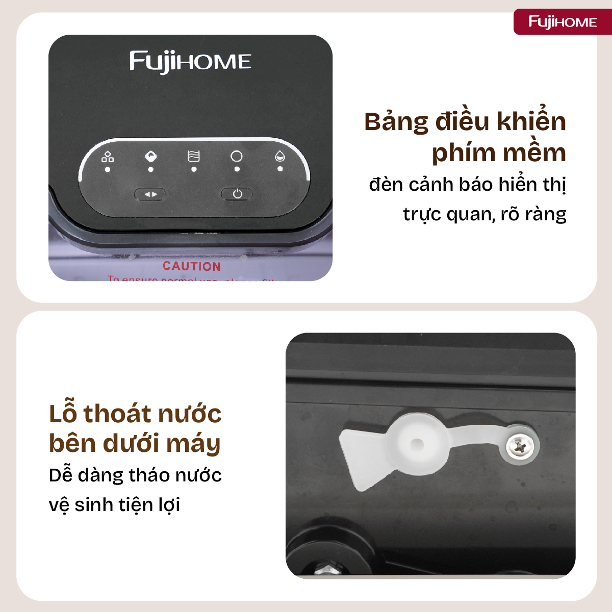 Máy làm đá viên mini Fujihome IM1218