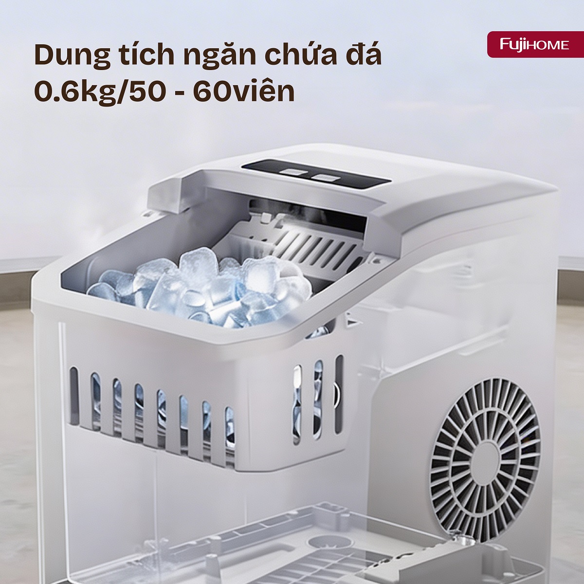 Máy làm đá mini Fujihome IM12N