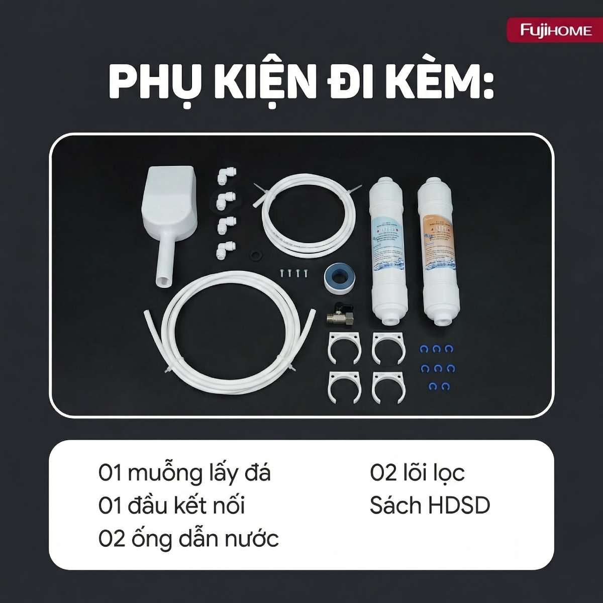 Máy Làm Đá Thương Mại Cao Cấp Fujihome IM65