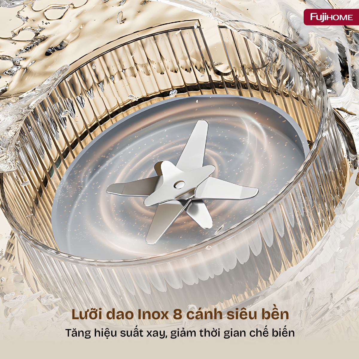 Máy làm sữa hạt đa năng Fujihome SM01B