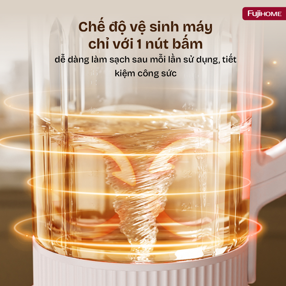 Máy làm sữa hạt đa năng Fujihome SM01B