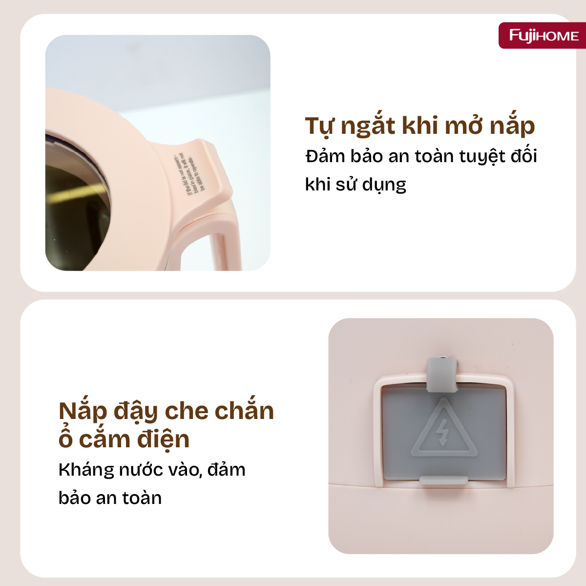 Máy làm sữa hạt đa năng Fujihome SM1626