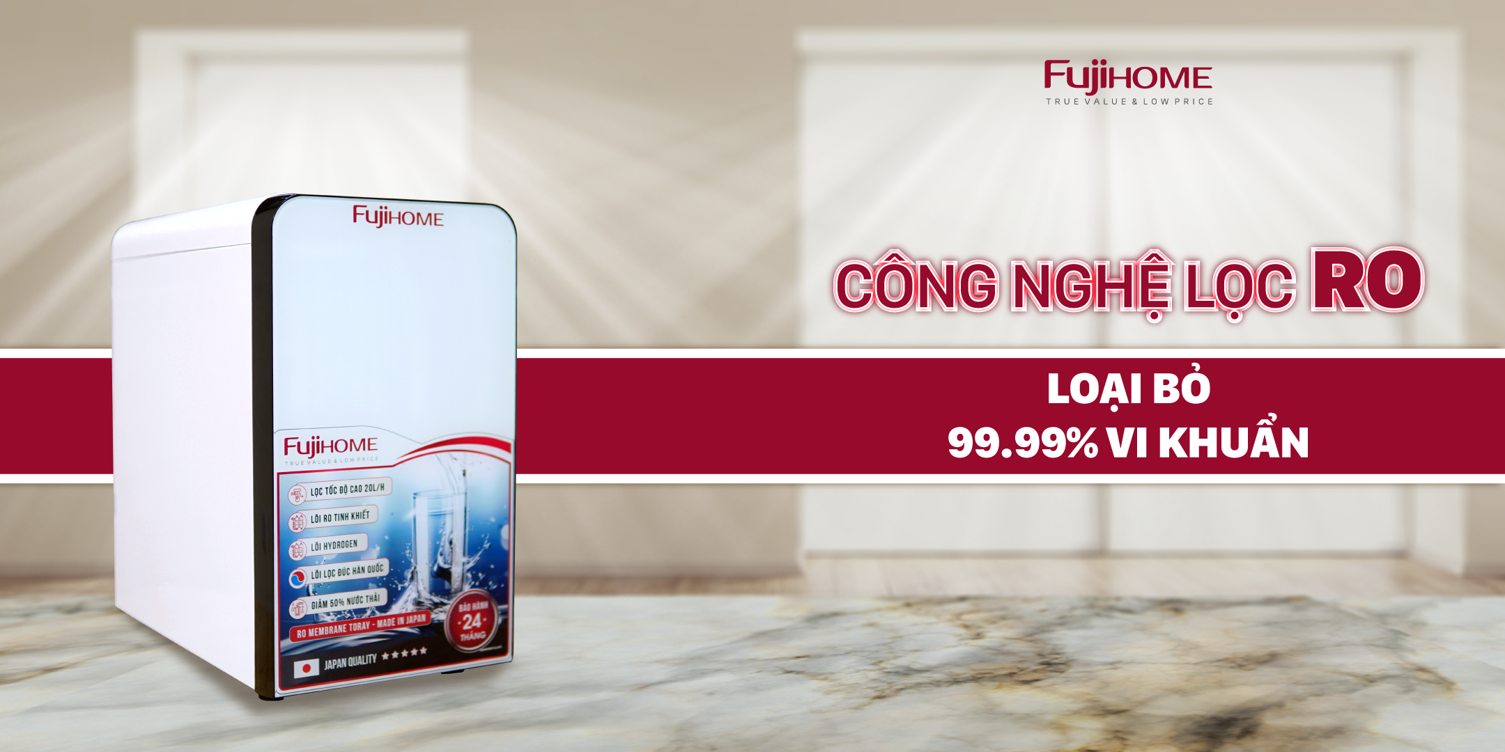 Máy lọc nước Fujihome