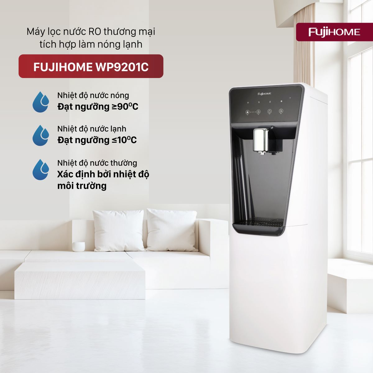 Máy lọc nước thương mai Fujihome