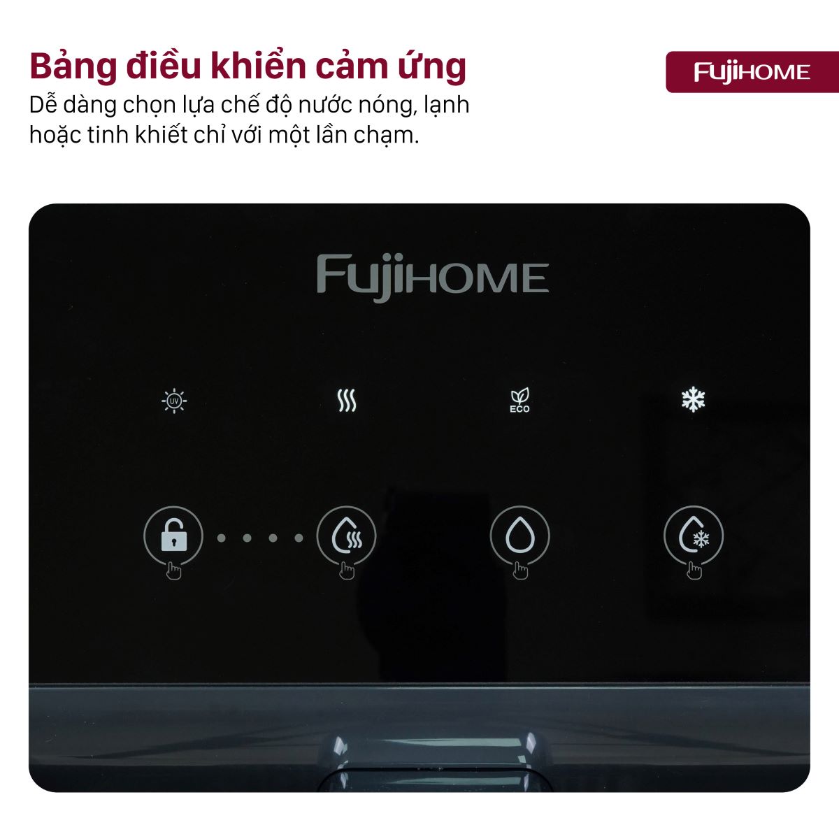 máy lọc nước thương mai kèm nóng lạnh fujihome WP9201C