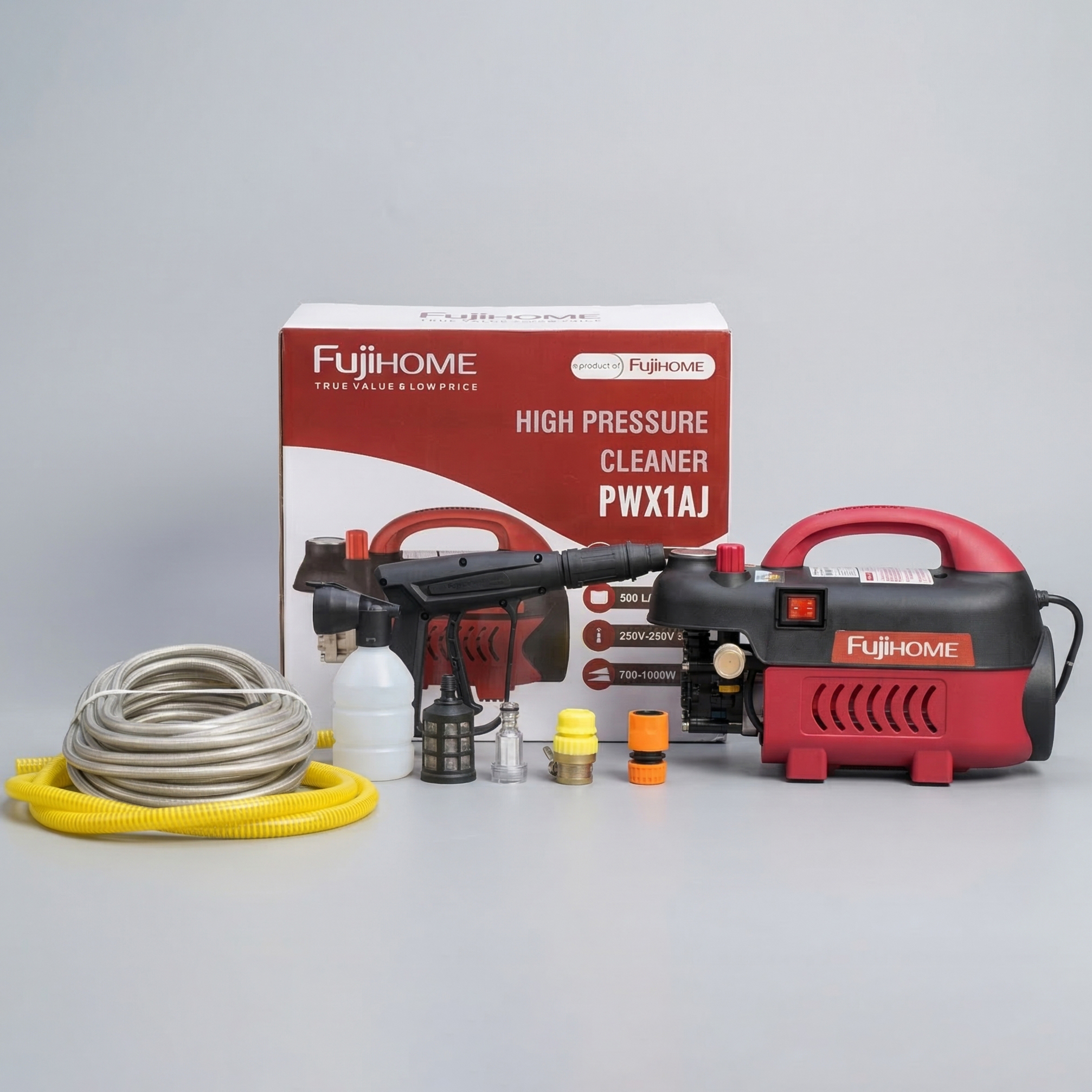 Máy rửa xe mô tơ cảm ứng từ FujiHOME PWX1AJ