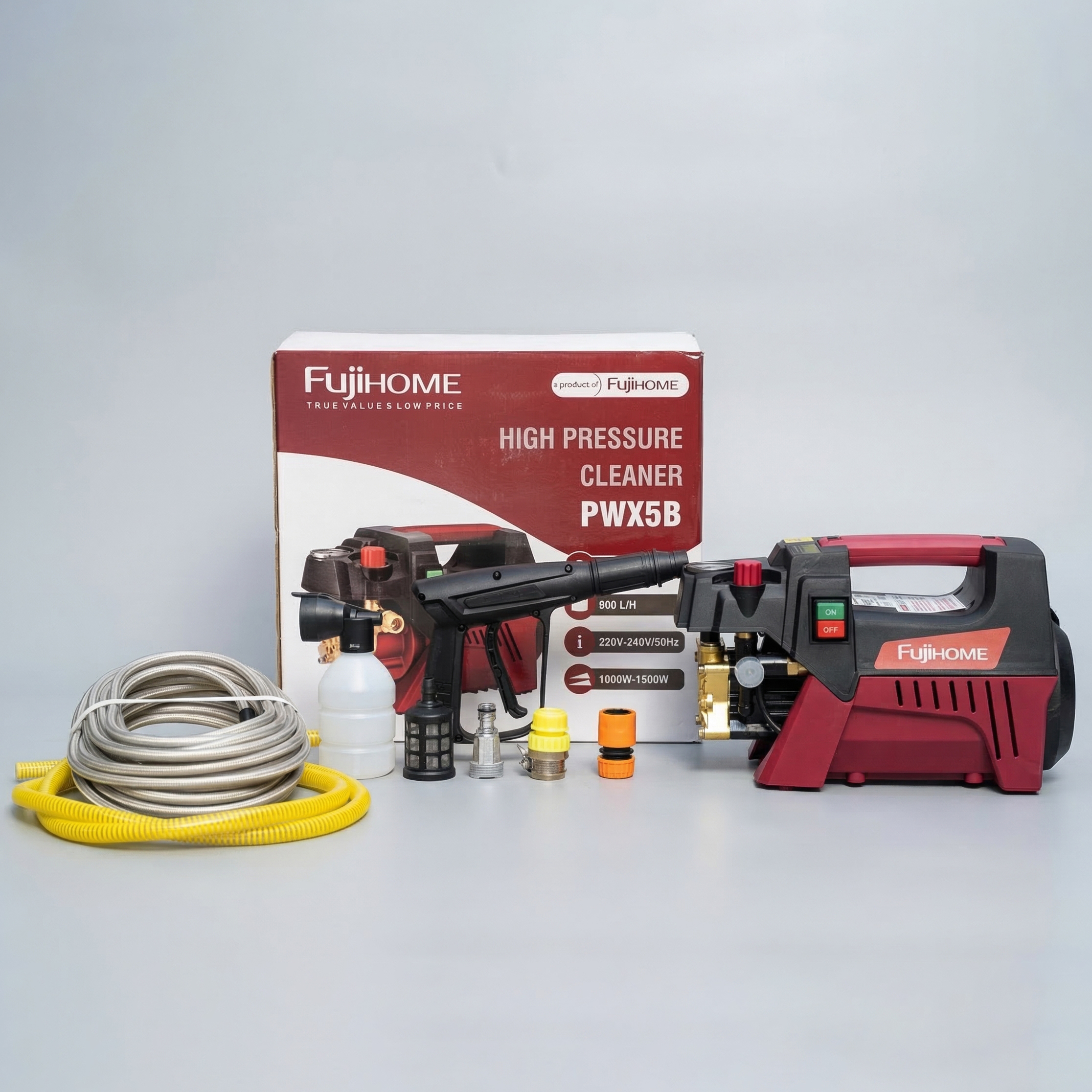 Máy rửa xe mô tơ cảm ứng từ FujiHOME PWX5B