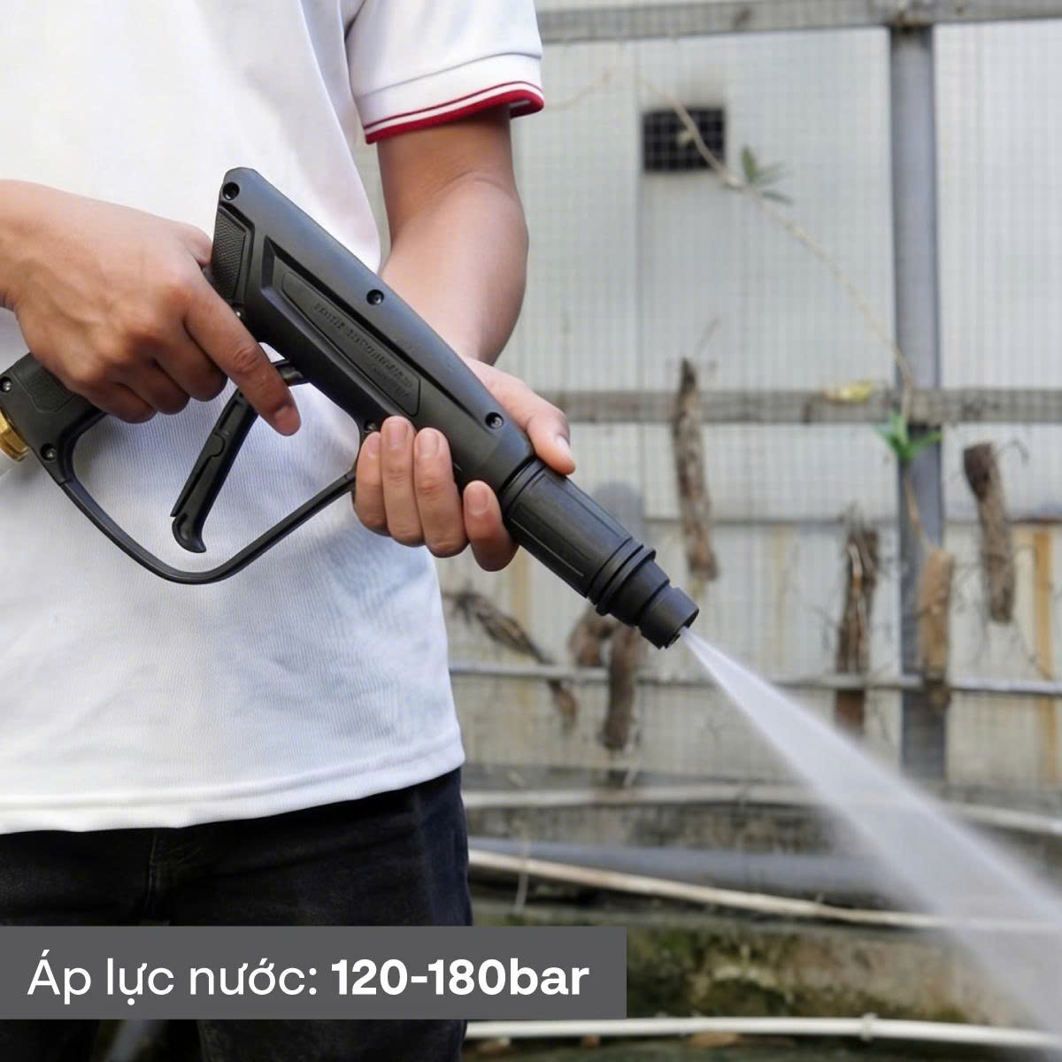 Máy rửa xe mô tơ cảm ứng từ FujiHOME PWX5B