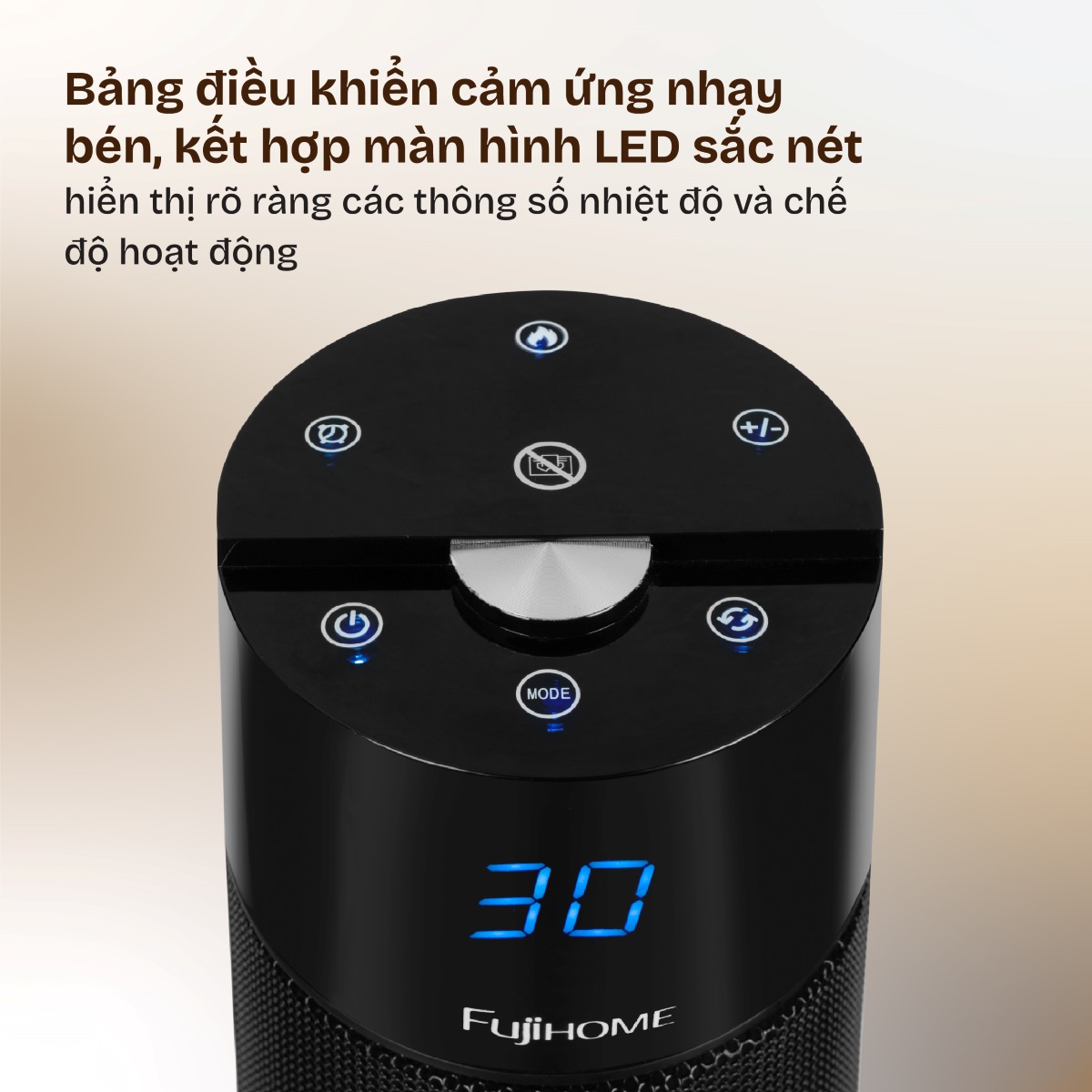 Quạt sưởi gốm Fujihome FH1950
