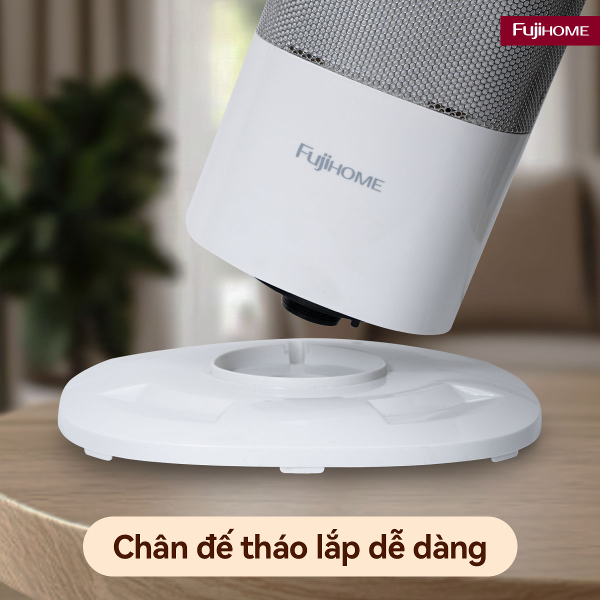 Quạt sưởi gốm Fujihome FH3100M