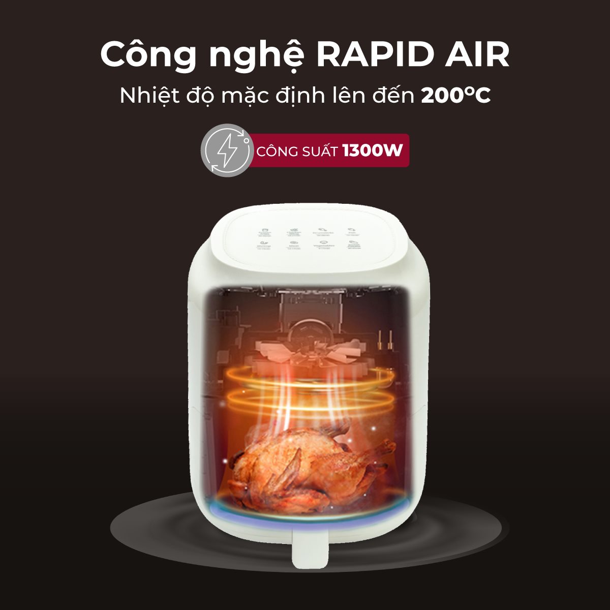 Nồi chiên không dầu Fujihome A3