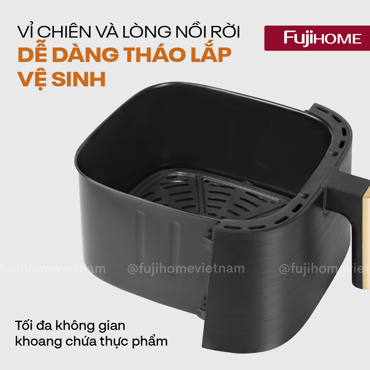 Nồi chiên không dầu Fujihome A8DG1