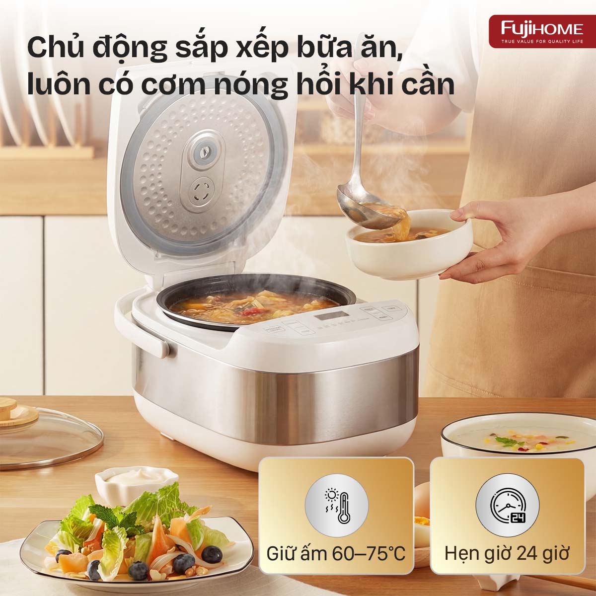 Nồi cơm điện RC15W