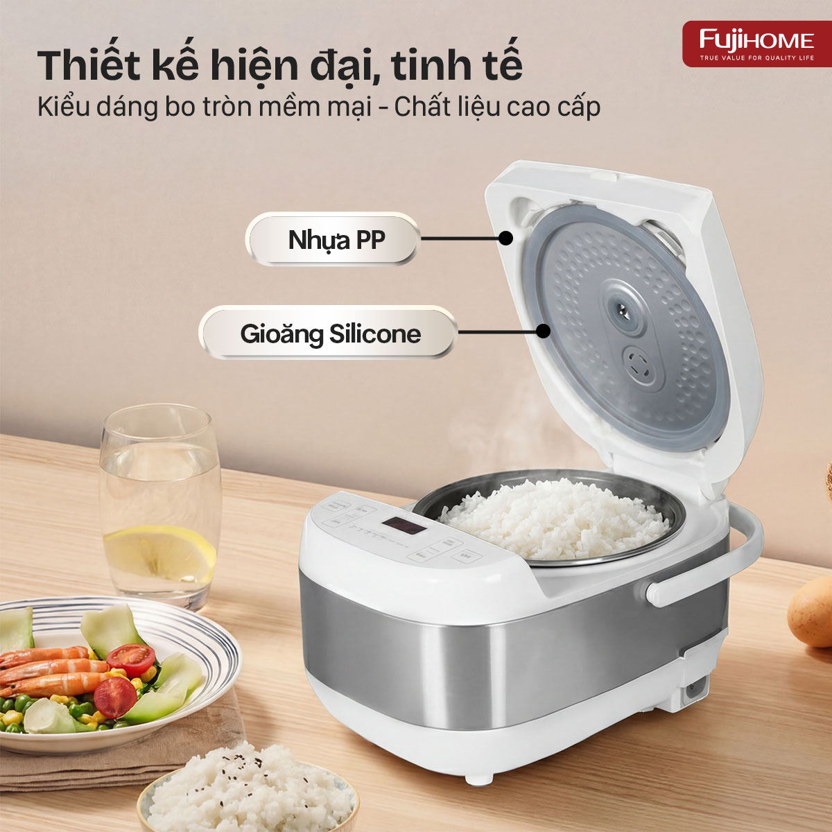 Nồi cơm điện RC15W