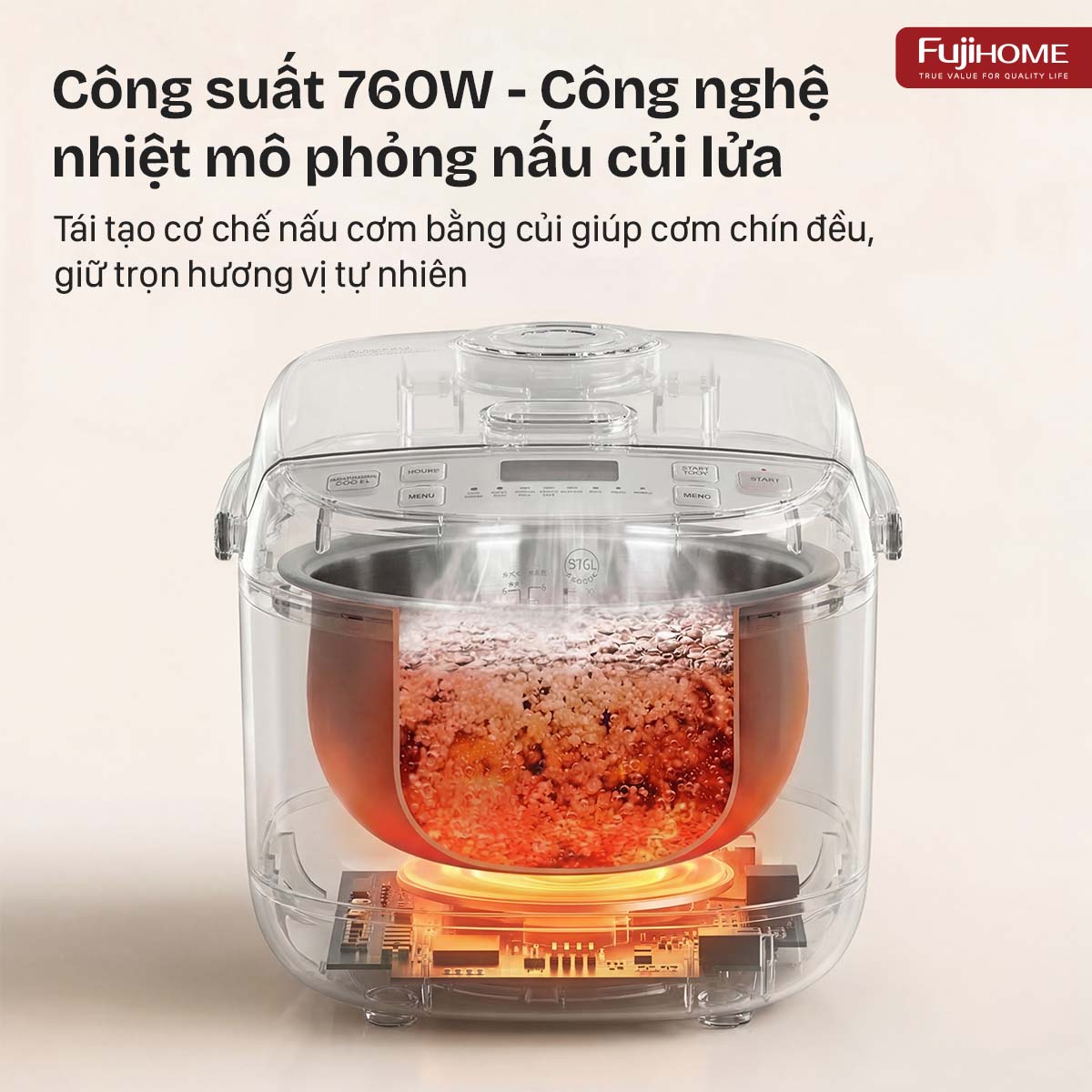 Nồi cơm điện RC15W