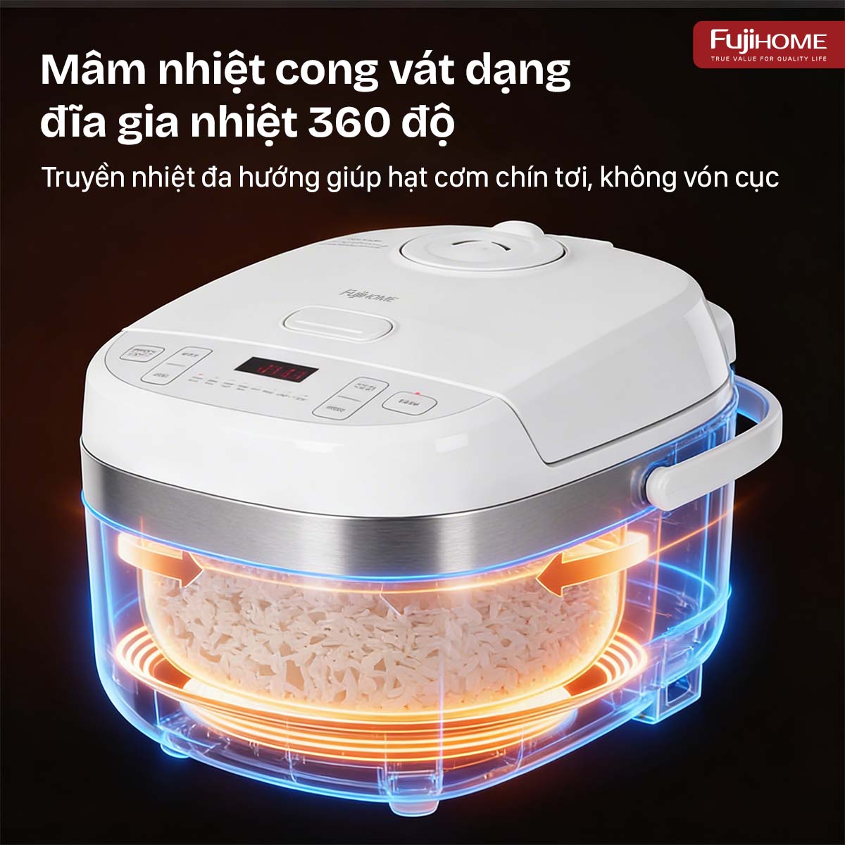 Nồi cơm điện RC15W