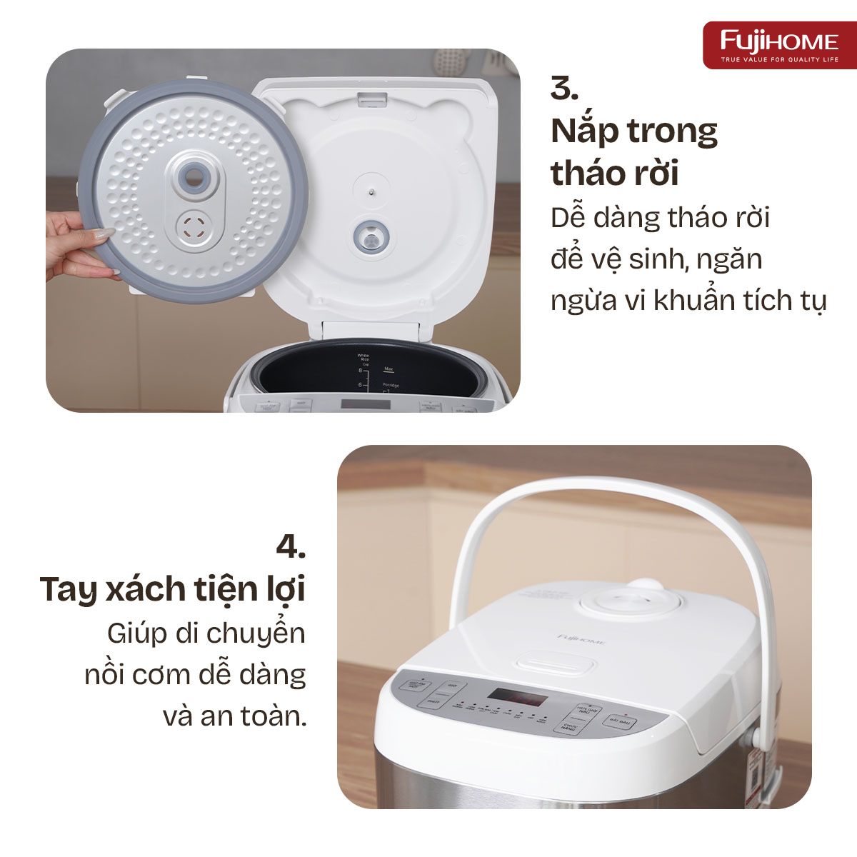 Nồi cơm điện RC15W