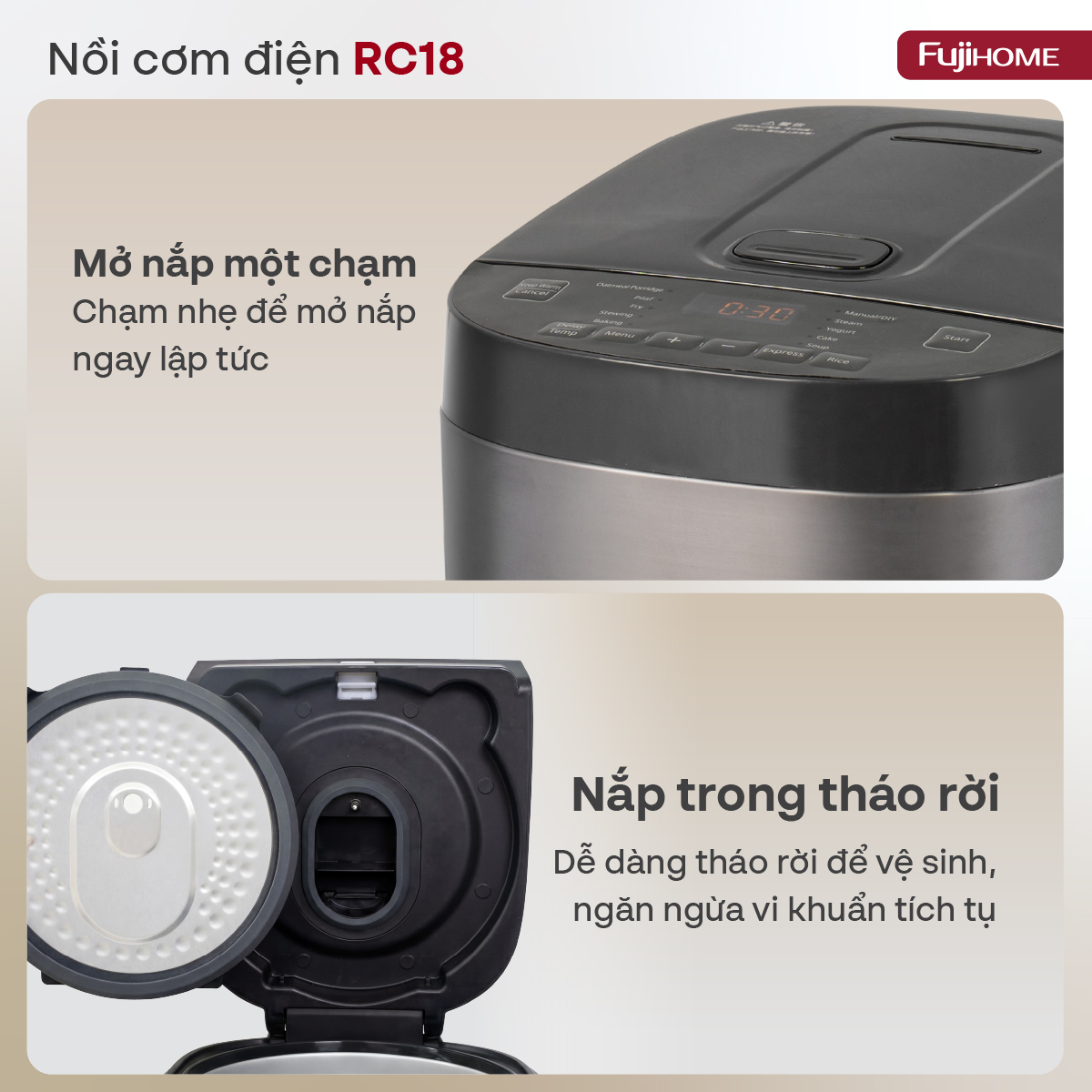 Nồi cơm điện RC18G