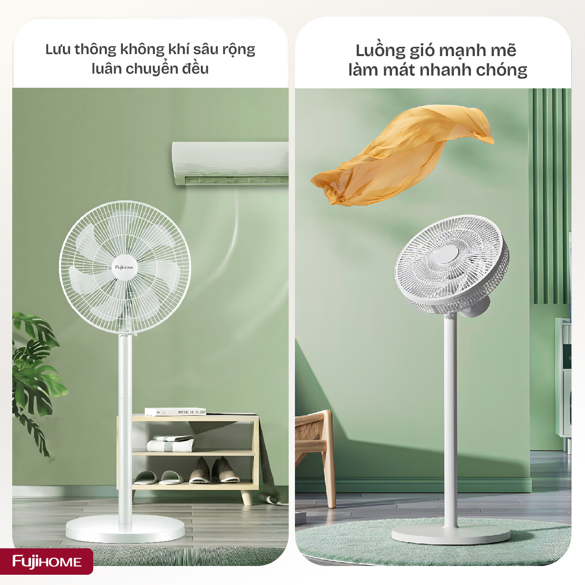 Quạt điện, quạt cây Fujihome SF3001