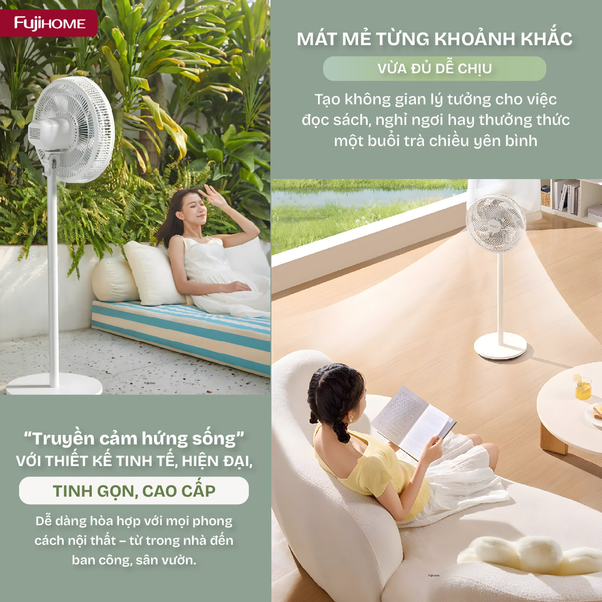 Quạt điện, quạt cây Fujihome SF3001