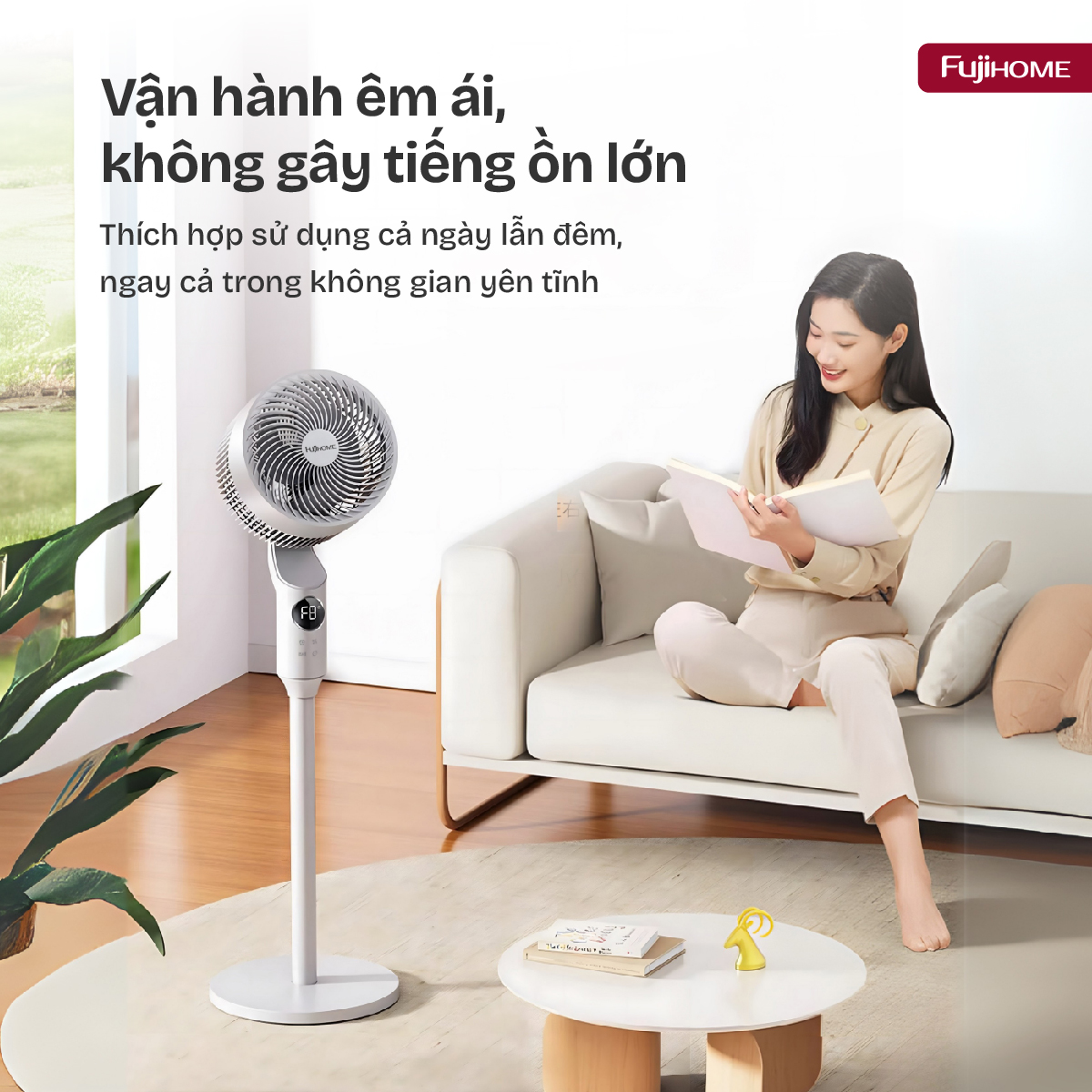 Quạt tuần hoàn không khí Fujihome CF201