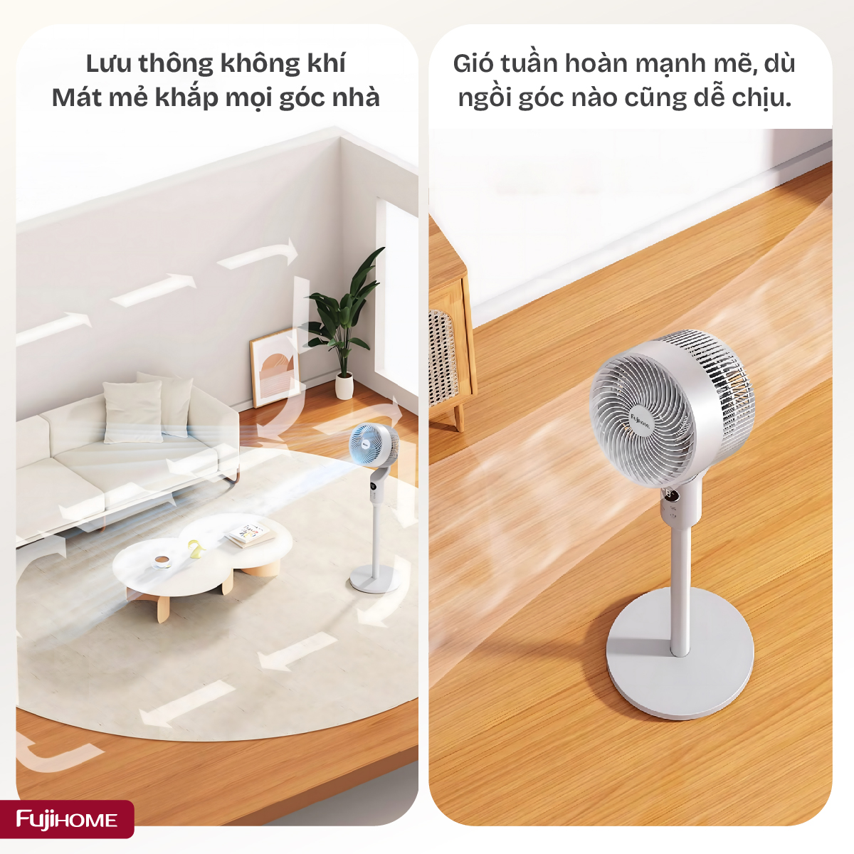 Quạt tuần hoàn không khí Fujihome CF201