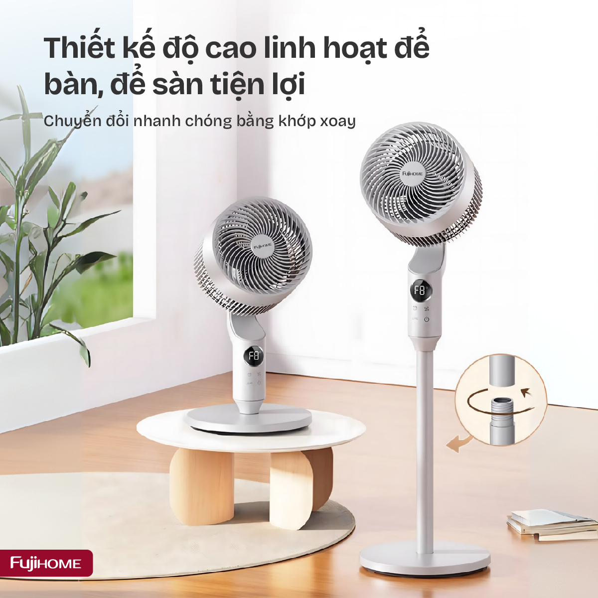 Quạt tuần hoàn không khí Fujihome CF201