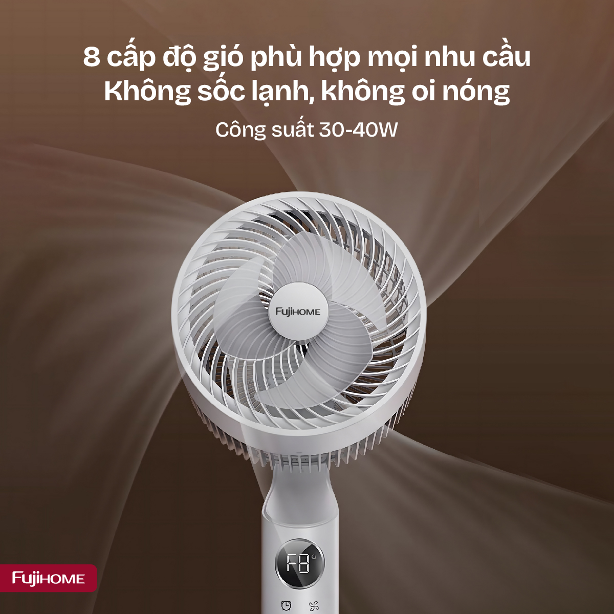 Quạt tuần hoàn không khí Fujihome CF201